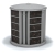 Pentagonal Granite Prestige Columbarium with 50 Niches